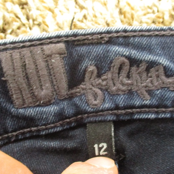 Kut From The Kloth Jeans Women's 12 Dark Wash Skinny Ankle Stretch Denim - Picture 5 of 8